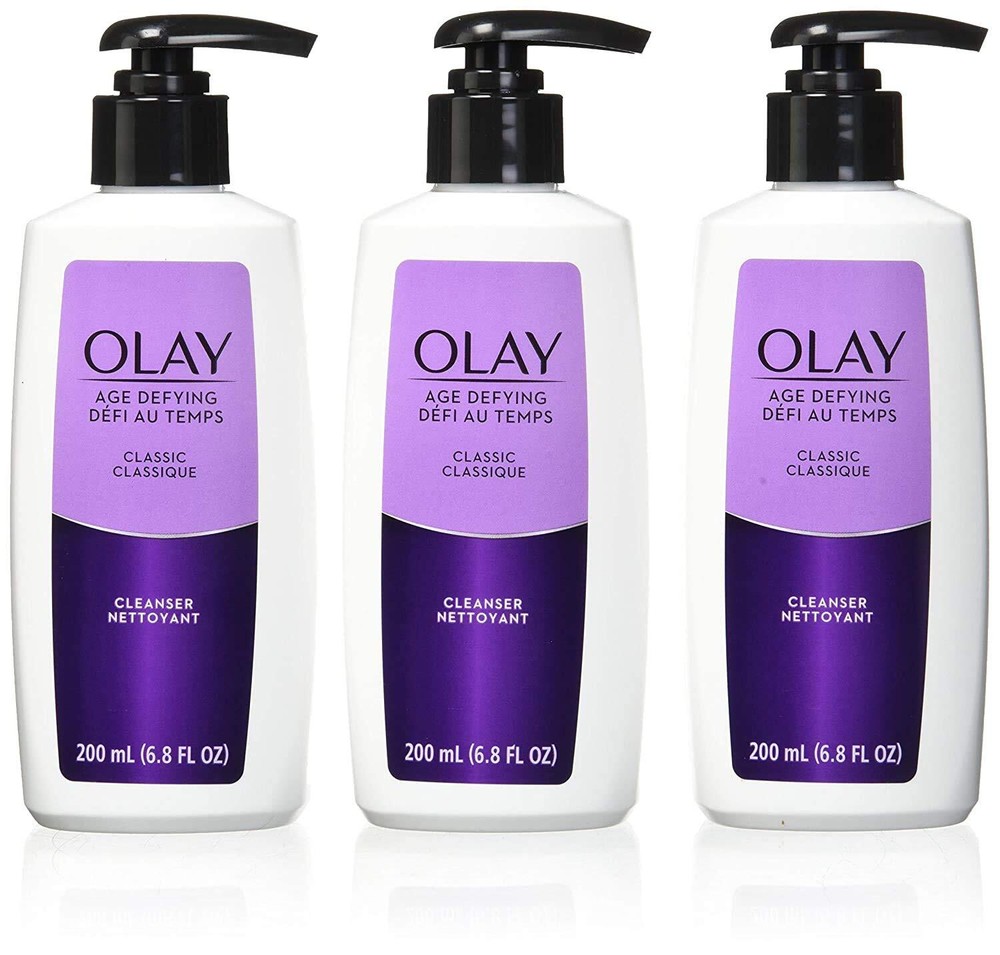 Face Wash by Age Defying Classic Facial Cleanser 6.8 Fl Oz Pack of 3