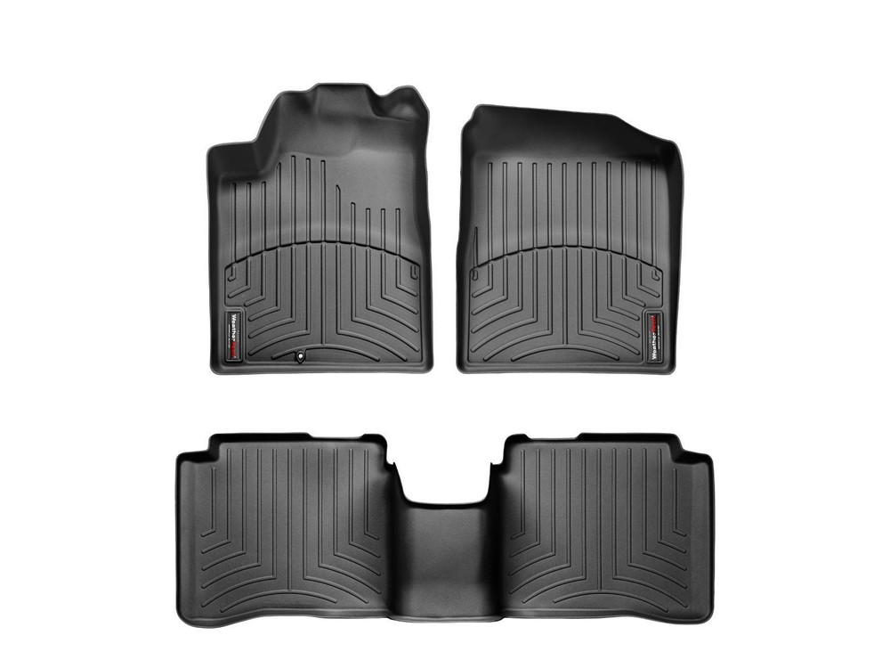 WeatherTech FloorLiner for 2004-2008 Nissan Maxima - 1st & 2nd Row, Black
