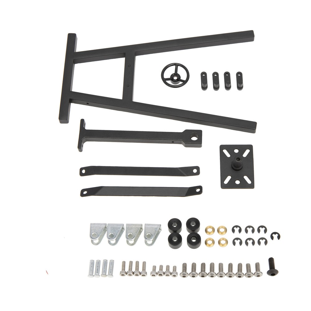Aluminum Alloy Engine Flip Repair Bracket Stand For Axial 1/8 1/10 RC Car kk