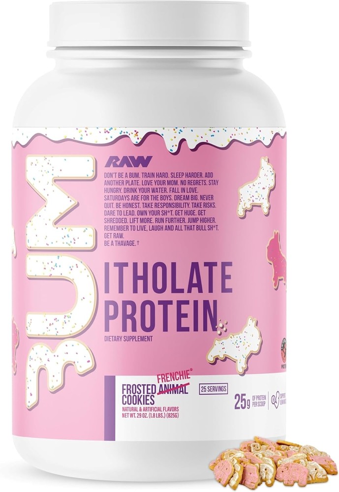 RAW Whey Isolate Protein Powder, Frosted Frenchie Cookie (CBUM Itholate) -...