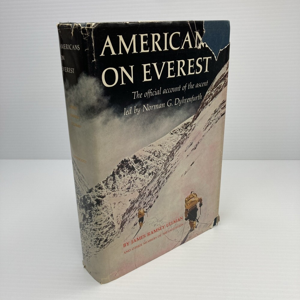 Americans on Everest James Ramsey Ullman 1964 Account of Mountaineering Everest
