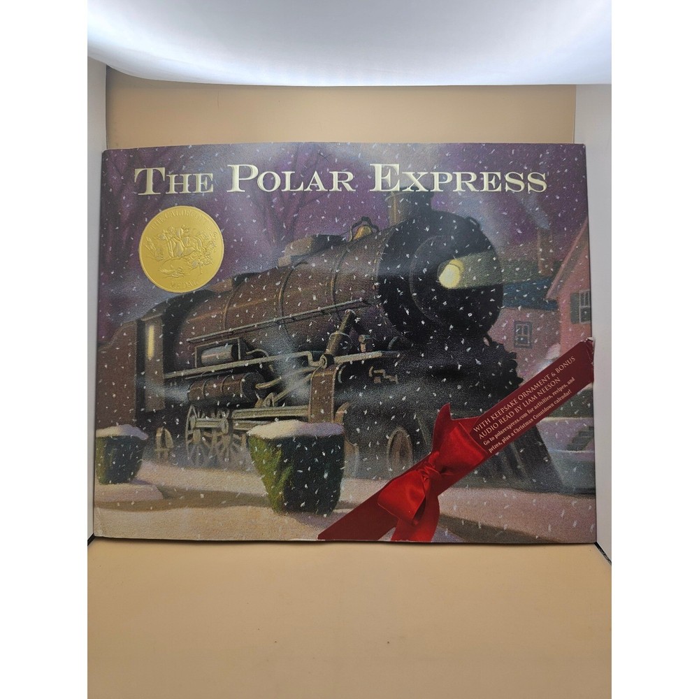 The Polar Express Christmas Holiday Train Book by Chris Van Allsburg Brand New