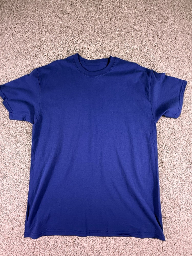 Fanatics Men’s Royal Blue T Shirt 100% Cotton Size Large New