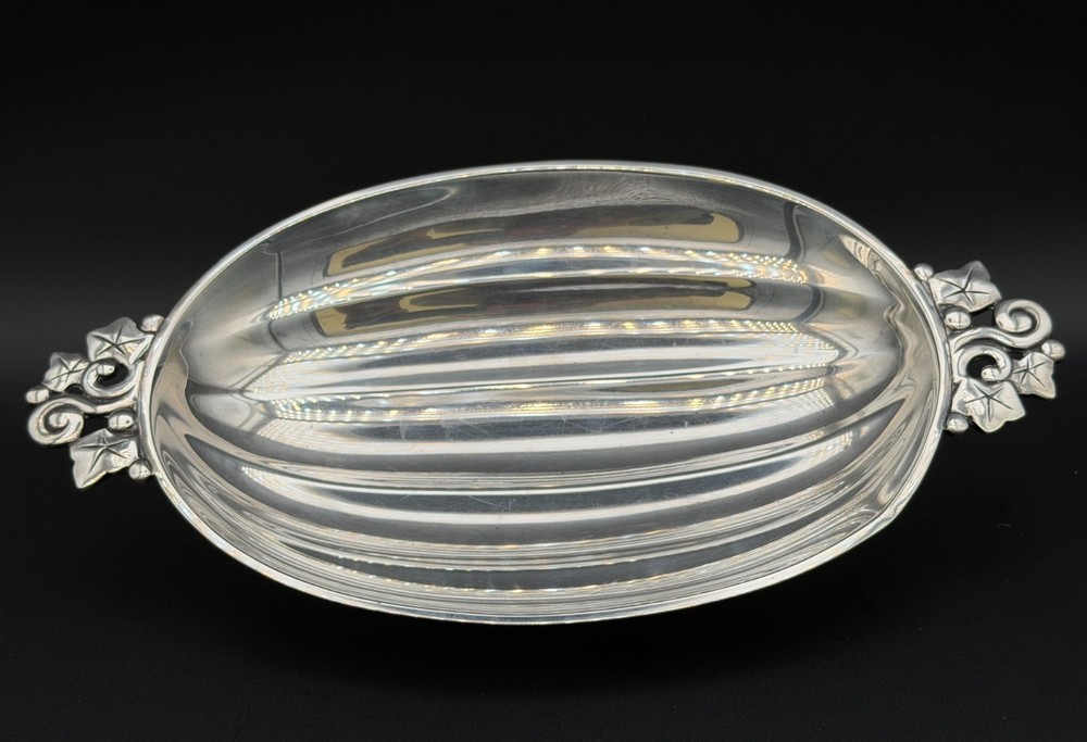 Tiffany & Co. Makers Sterling Silver Melon Bowl 22974 10