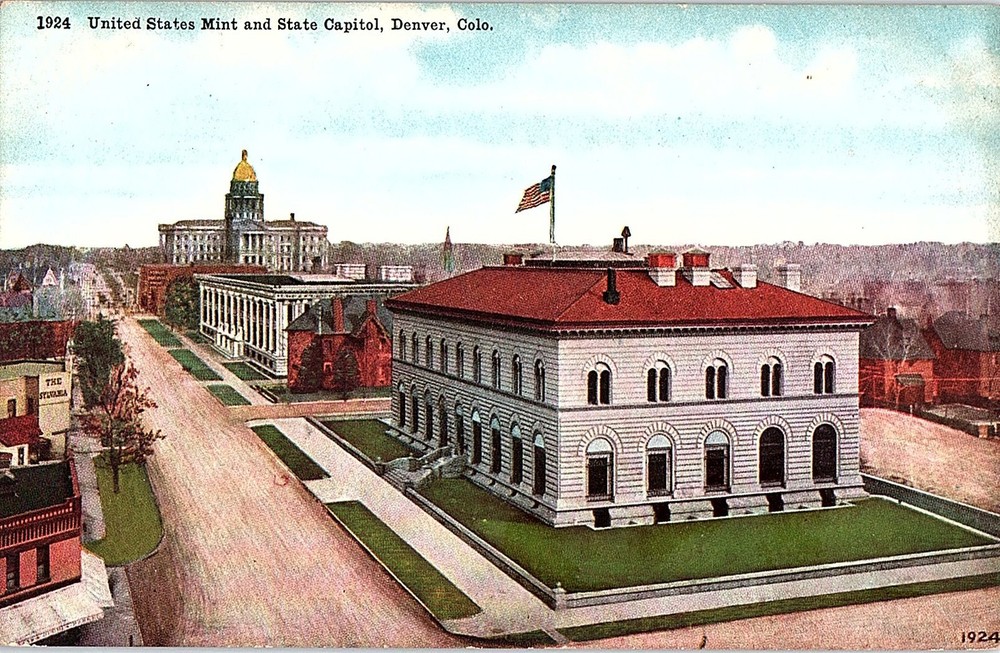Postcard BUILDING SCENE Denver Colorado CO m/09 AI4644