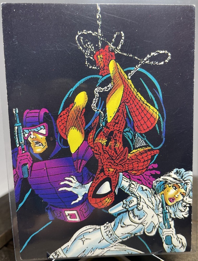 1992 Spider-Man 30th Anniversary II Card #80 Silver Sable NEW UNCIRCULATED LOOK