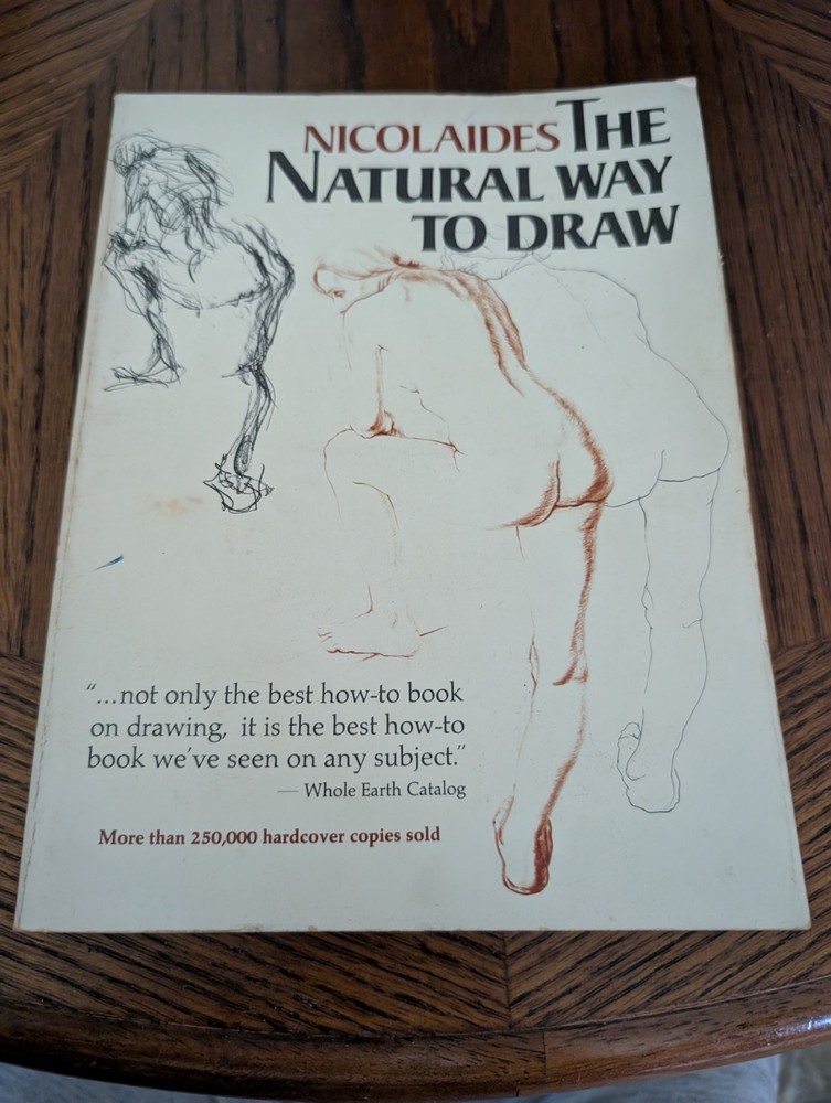 Nicolaides The Natural Way To Draw Paperback Book