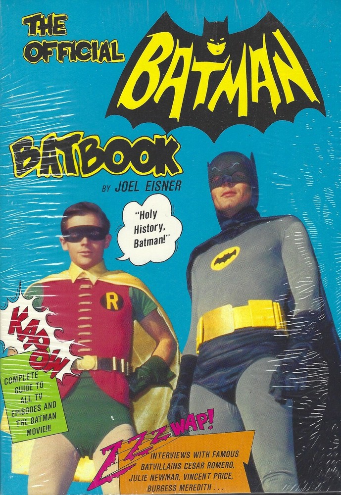 Universal Monsters-The Official Batman Batbook-Adam West-Burt Ward-Sealed-Mint