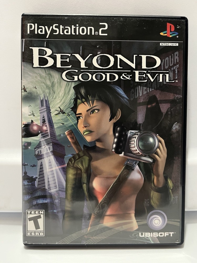 Beyond Good & Evil (Sony PlayStation 2 PS2, 2003) CIB Complete & Tested Works
