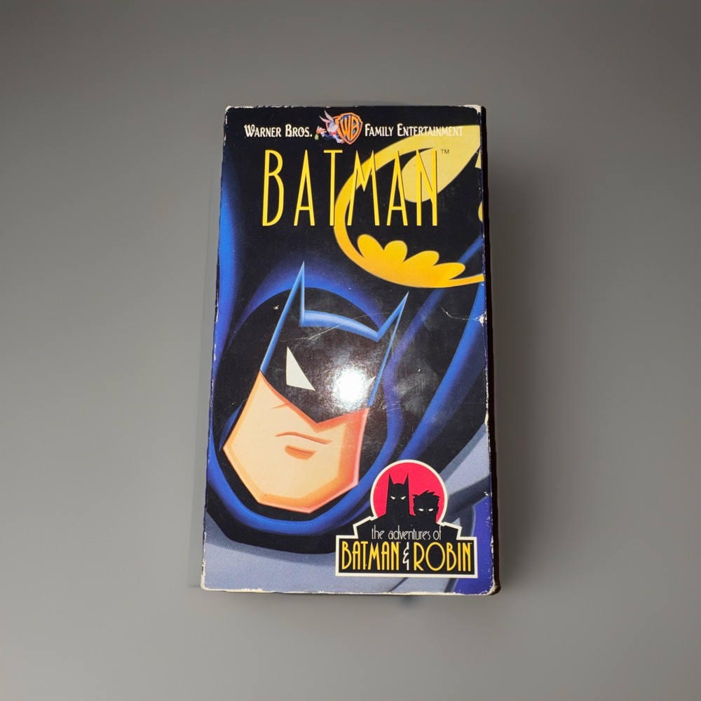 1997 Batman: The Adventures of Batman and Robin VHS Tape