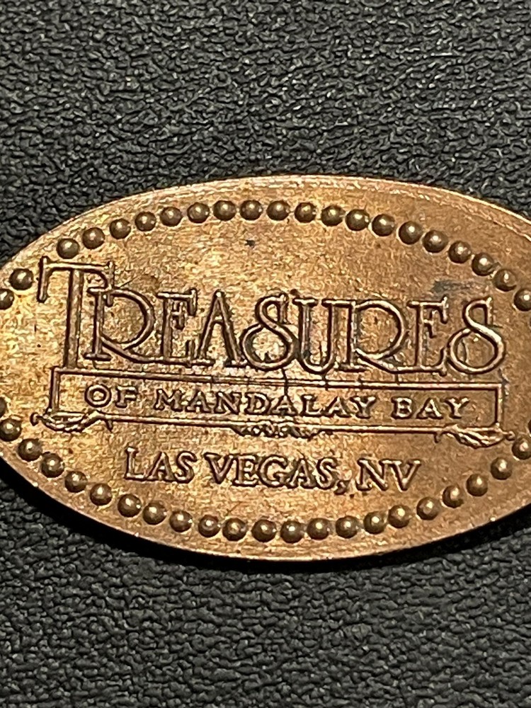 Treasures Of Mandalay Bay Elongated Penny #090305