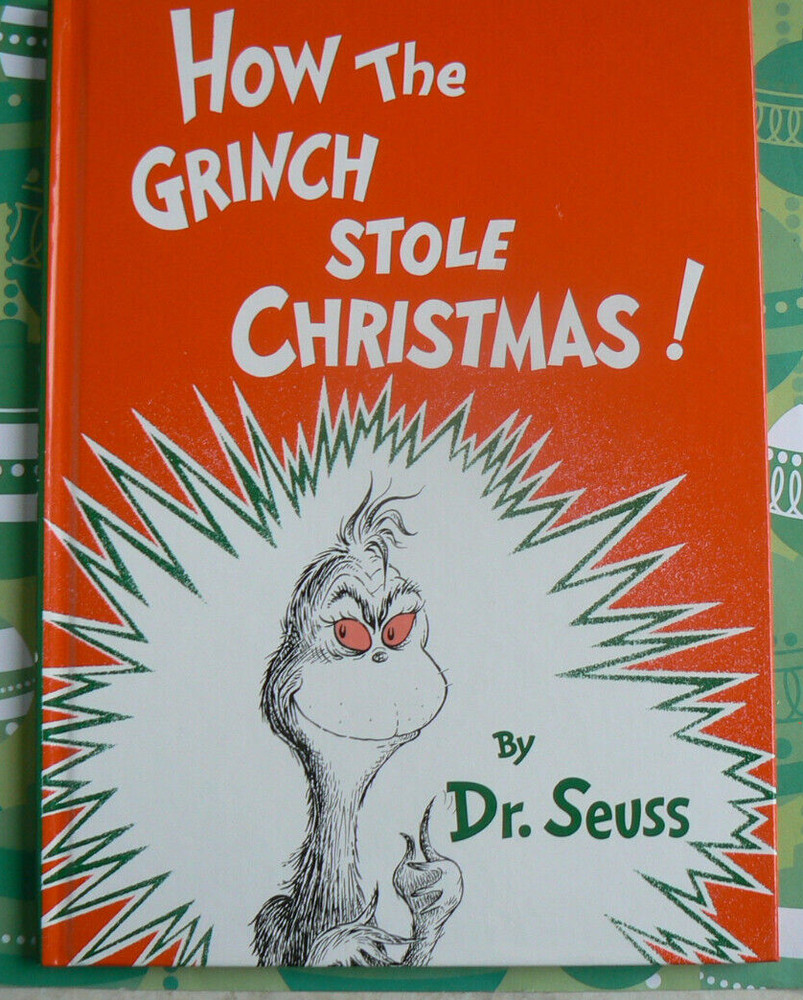 How the Grinch Stole Christmas! Dr. Seuss, LN 1985 HC Random House,Classic