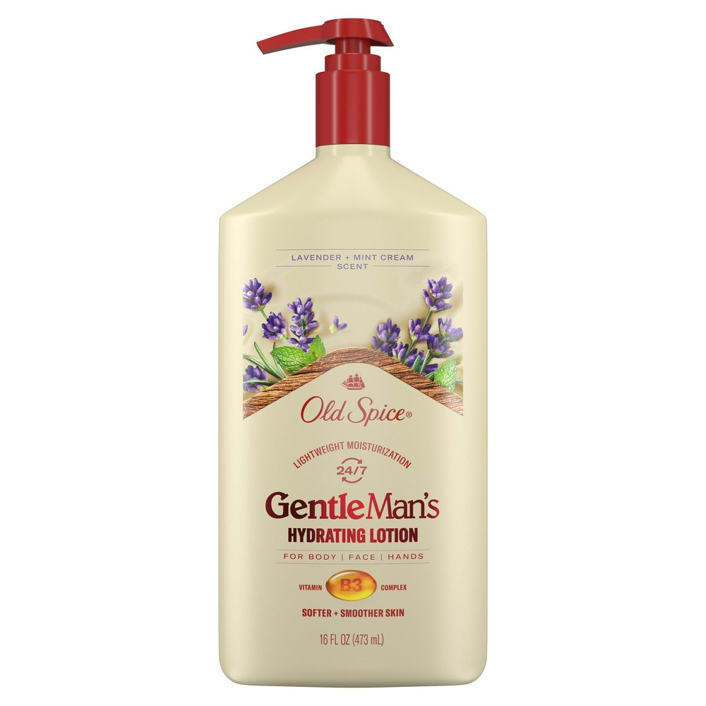Old Spice Hand Face and Body Lotion for All Skin Types  24/7  16oz