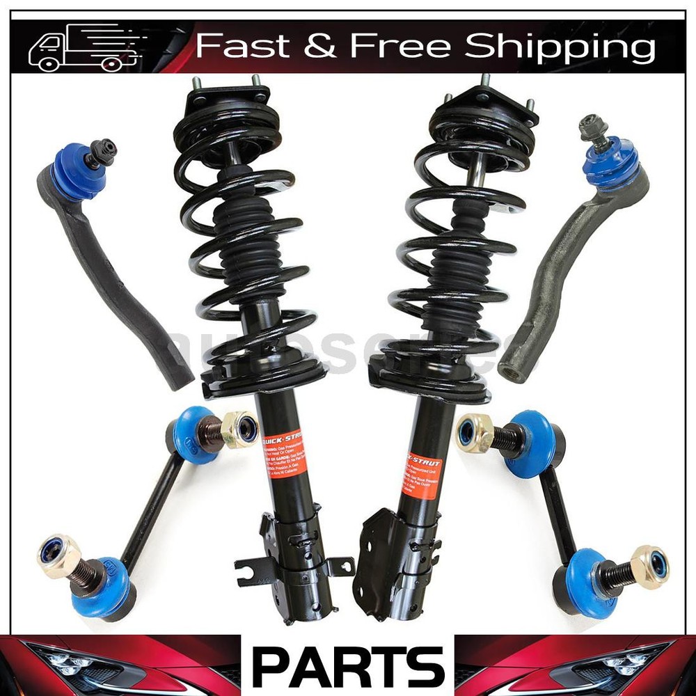 6x Tie Rod Ends & Sway Bar Link Strut Assembly for Mazda CX-9 3.5L