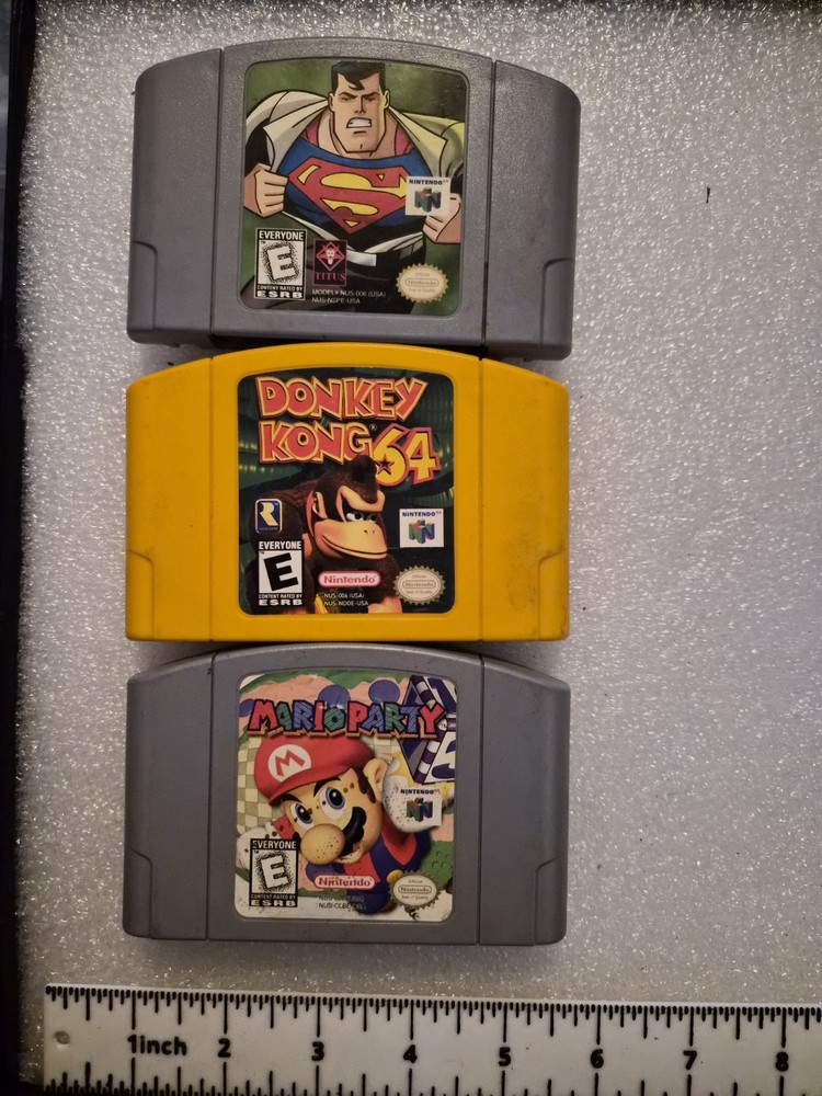 Nintendo 64 Game lot of 3  UNTESTED