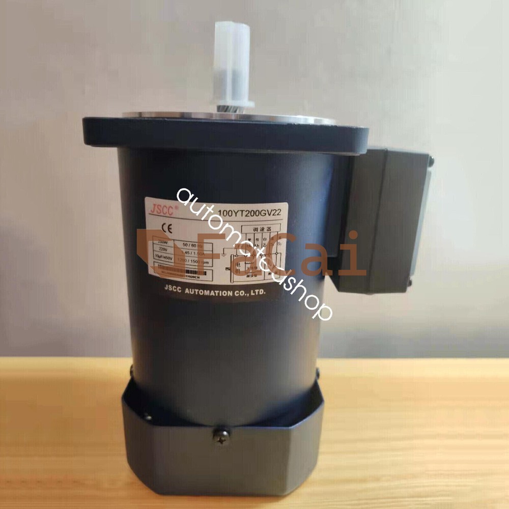 1PCS JSCC 100YT200GV22 220V Speed Regulating Motor New