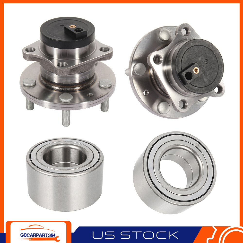 4 Wheel Bearing Hub Assembly for 2007-2014 Mazda CX-9 FWD Front & Rear