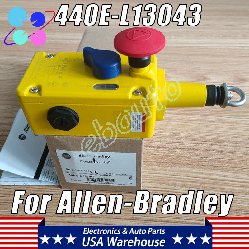 New Sealed For Allen-Bradley 440EL13043 Guardmaster Lifeline 4 Cable Pull Switch