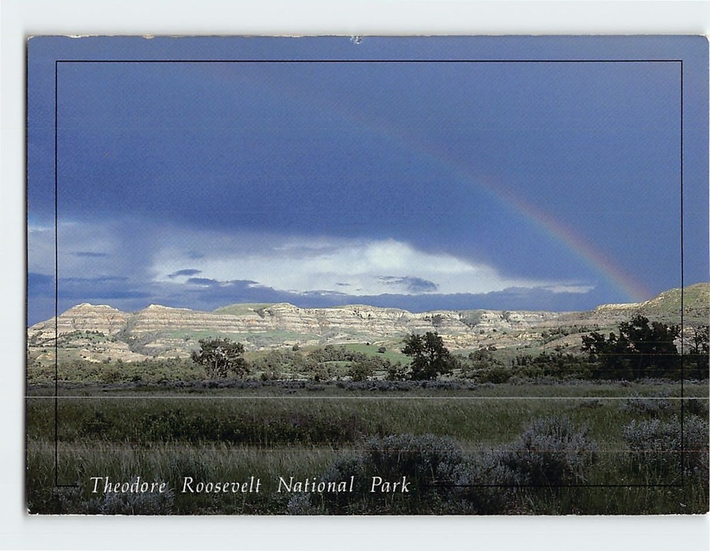 Postcard Theodore Roosevelt National Park North Dakota USA