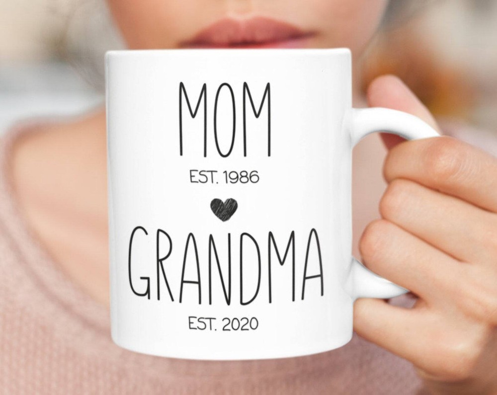Mom Grandma Mug New Grandma Gift First Time Grandma Gift Future Grandma Gifts