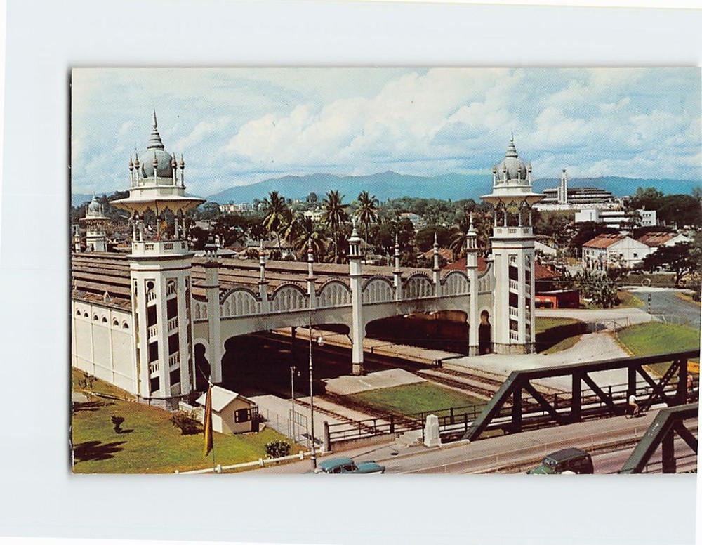 Postcard Railway Station Kuala Lumpur Malaysia