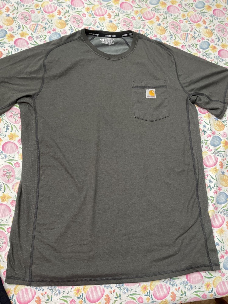 Carhartt force Relaxed Fit L Mens Regular Shirt