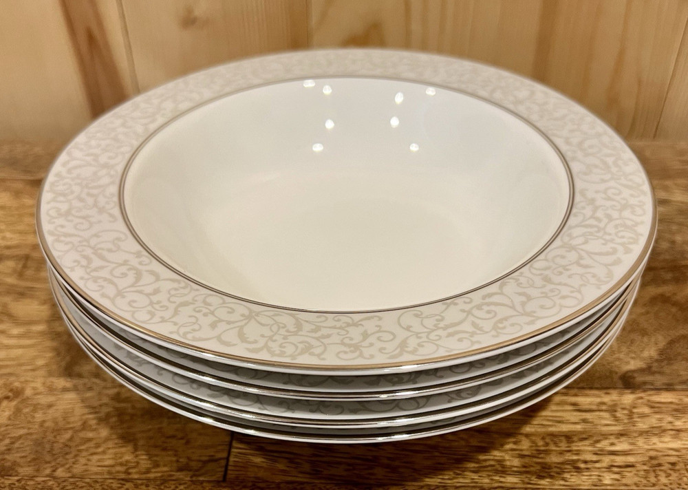 Set of 4 | Mikasa China PARCHMENT | 7-1/4