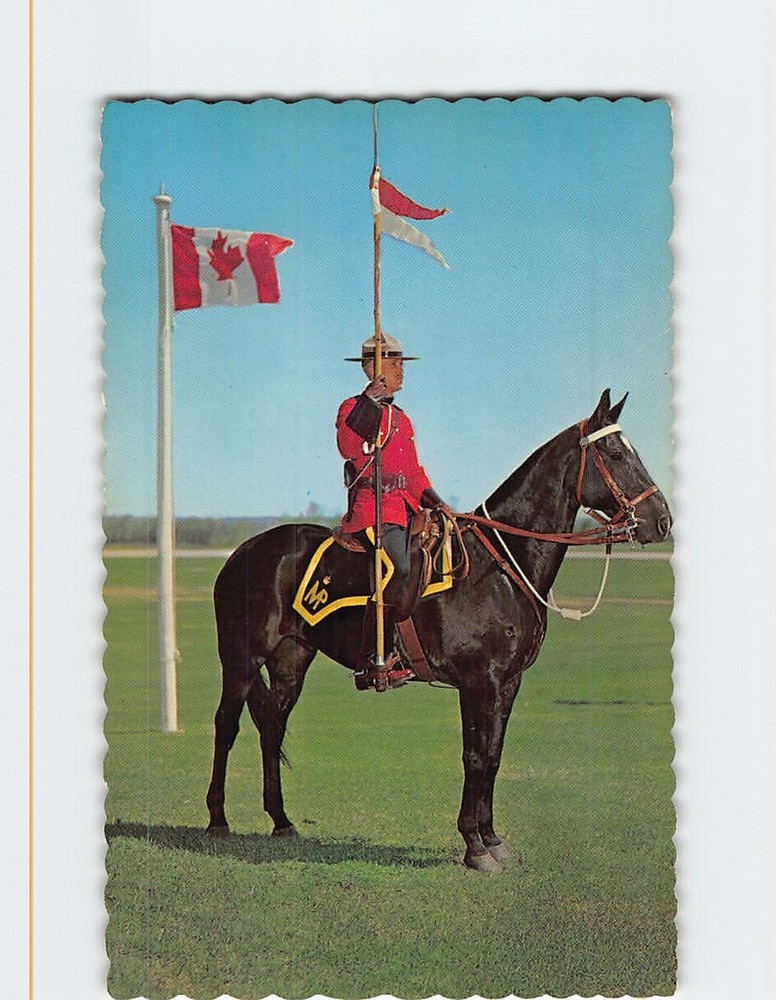 Postcard Royal Canadian Mounted Police Canada