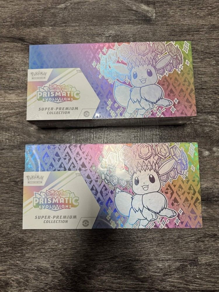 Pokemon Prismatic Evolutions Super Premium Collection SPC New & Factory Sealed
