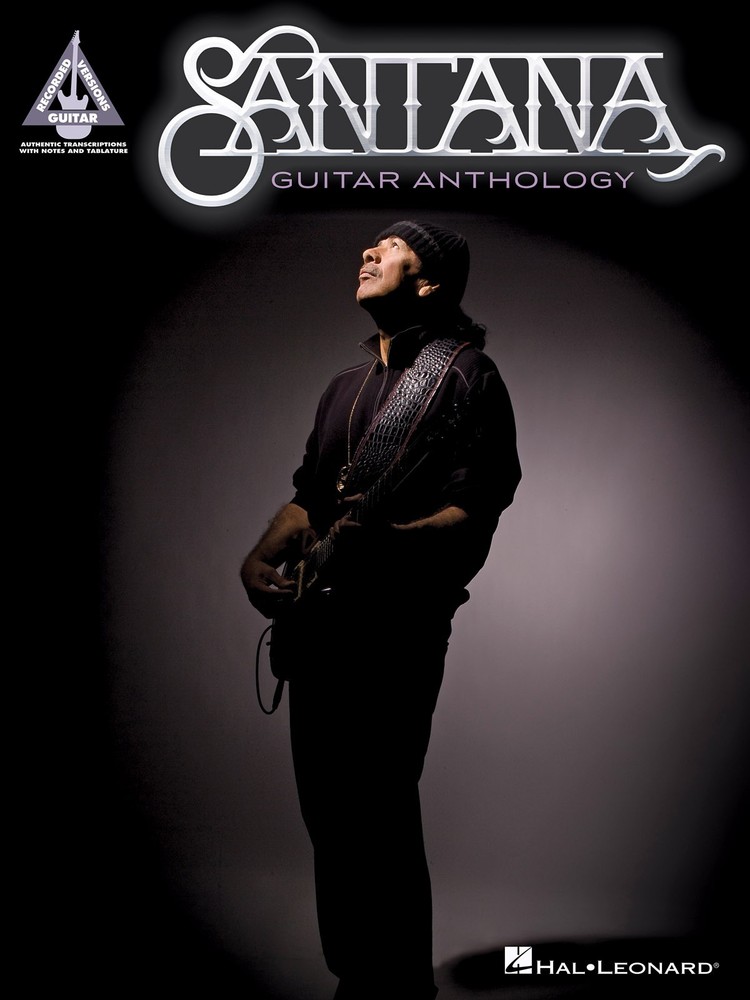 Santana Guitar Anthology Recorded Versions Tab Sheet Music Chords 21 Songs Book