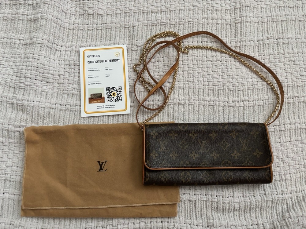 Louis Vuitton Monogram Pochette With Crossbody Original Strap