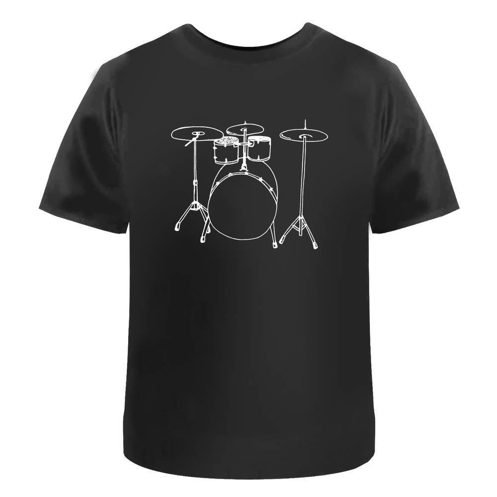 'Drum Set' Men's / Women's Cotton T-Shirts (TA015532)