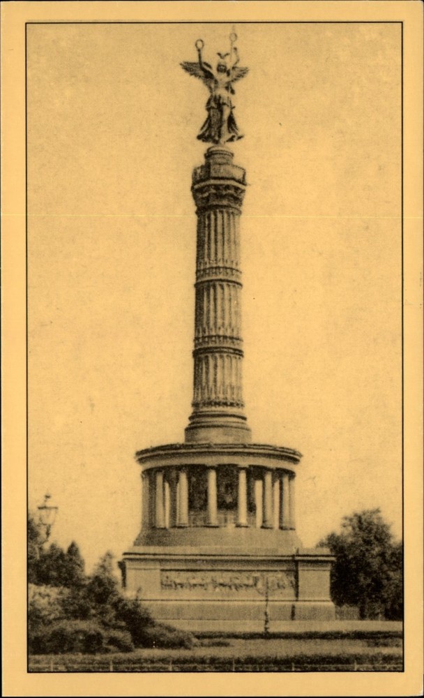 Victory Column Berlin Germany vintage postcard p825