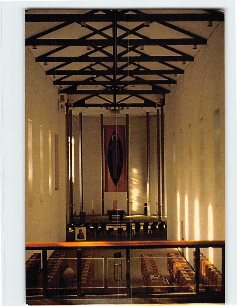 Postcard View from Balcony Gethsemani  Abbey Trappist Kentucky USA
