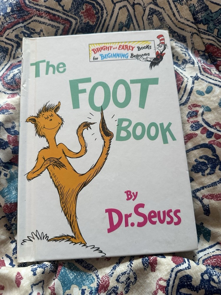 Foot Book by Seuss (1968, Hardcover)