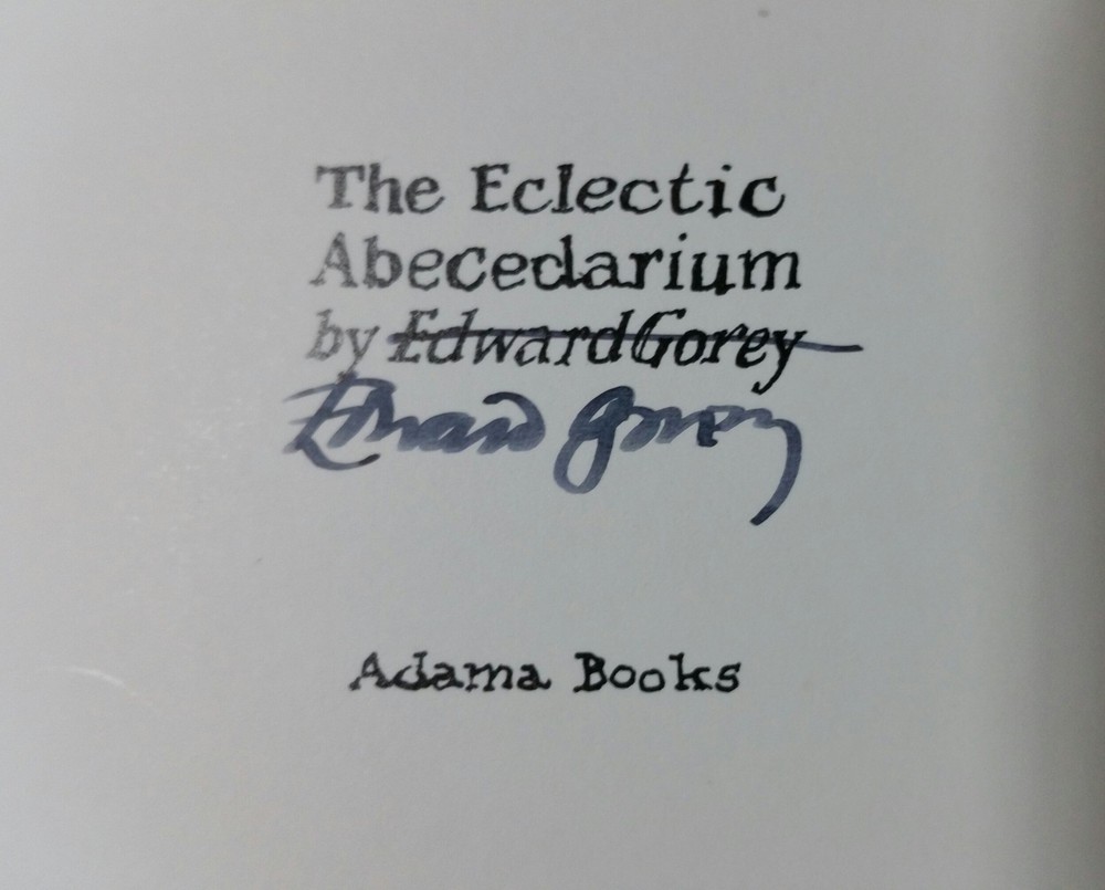 The Eclectic Abecedarium