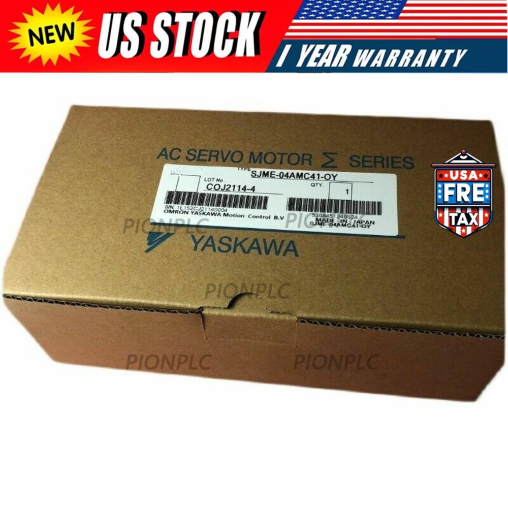 New YASKAWA SJME-04AMC41-OY SERVO MOTOR SJME-04AMC41-OY SJME-04AMC41-0Y