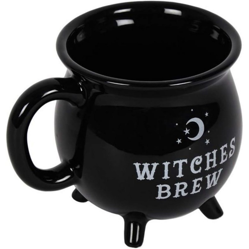 Witches Brew Cauldron Stoneware Mug Microwave Safe Drinking Mug Home New