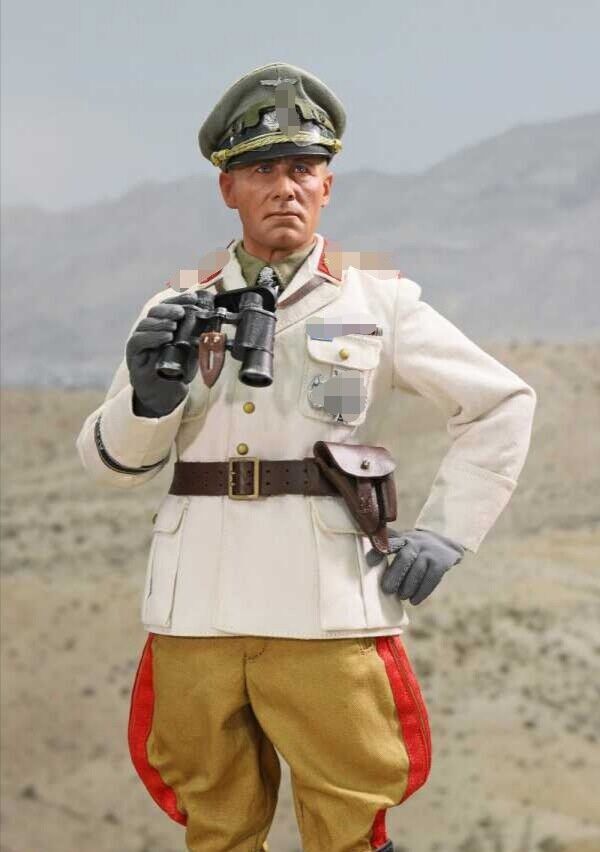 New DID 3R GM651 DAK Afrika Desert Fox Rommel 1/6 Male Soldier Action Figure