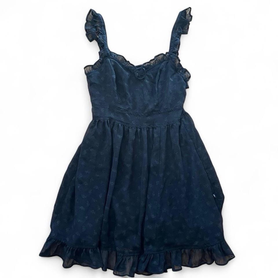 Royal Bones Daang Goodman Goth Skull And Crossbones Black Dress
