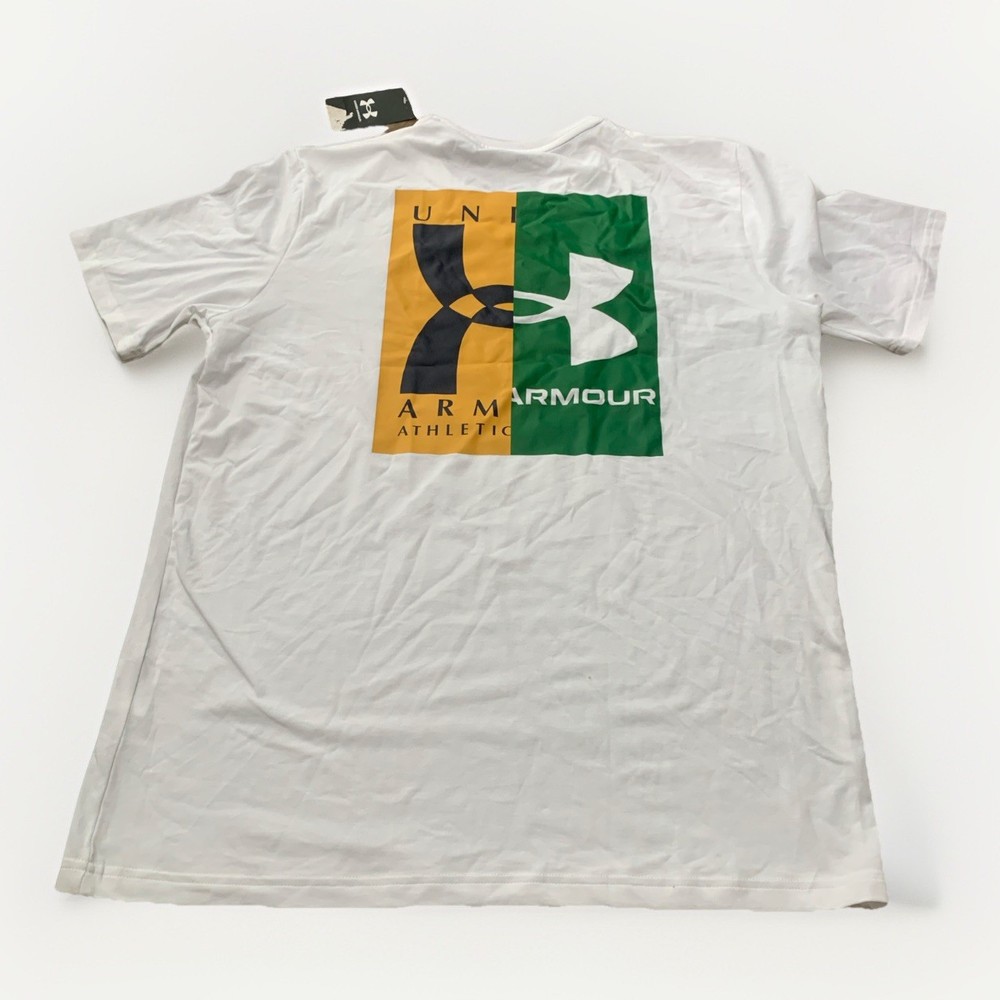 NWT! Under Armour EVOL Logo T-Shirt Short Sleeve Athletic Apparel Men's Size L