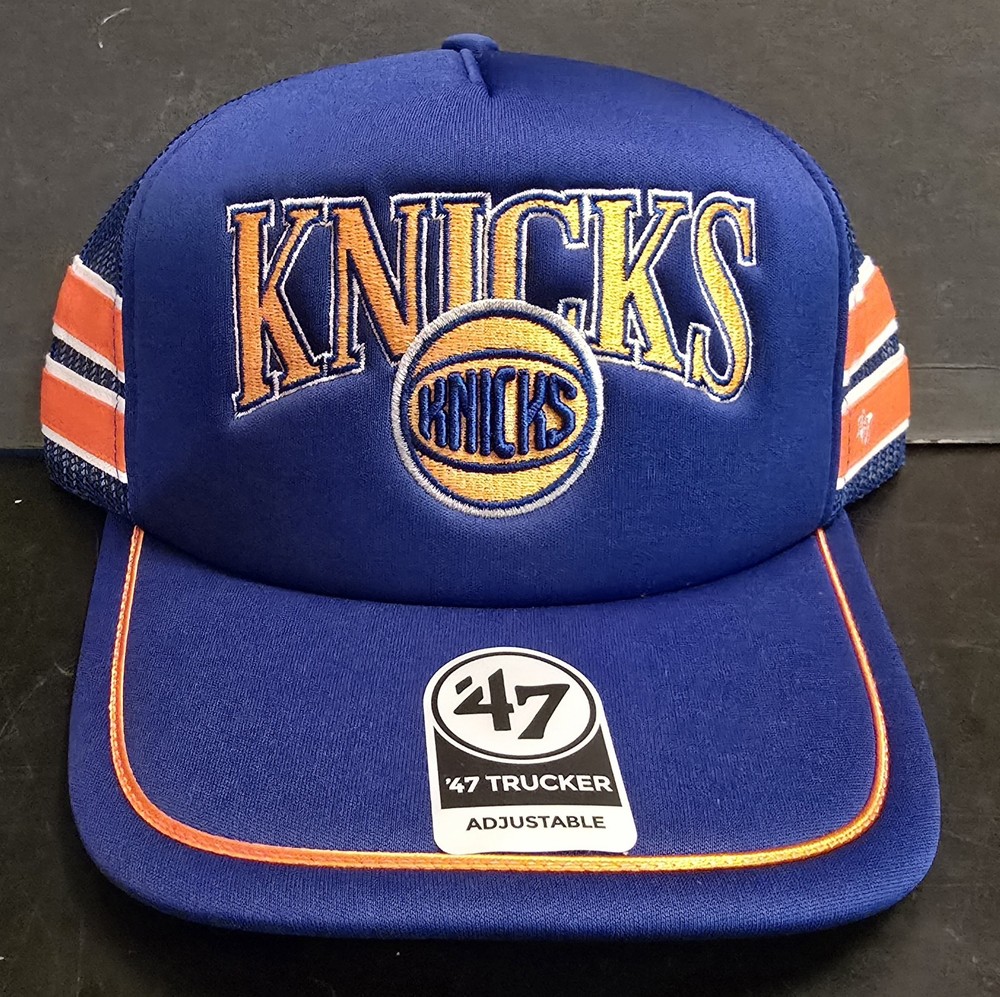 New York Knicks Hat Mesh Snapback '47 Brand Adjustable OSFA Trucker Brand New #1