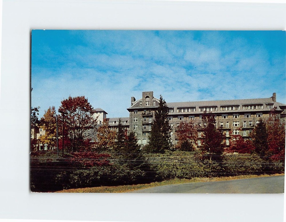 Postcard East Wing of The Inn Buck Hill Falls Pennsylvania USA