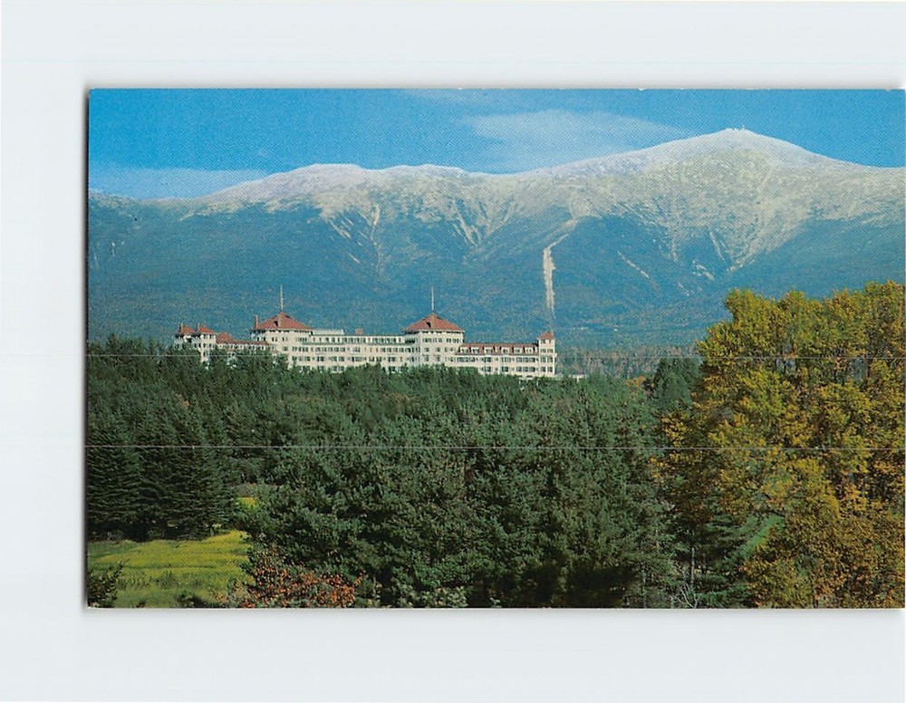 Postcard Mt. Washington Hotel Bretton Woods NH USA