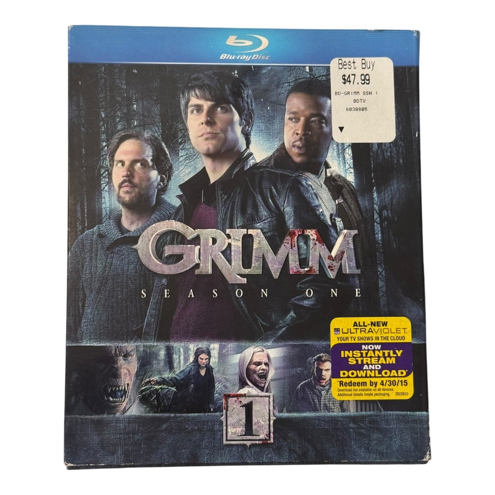 Grimm Season 1 Blu-ray 2012 5-Disc Set