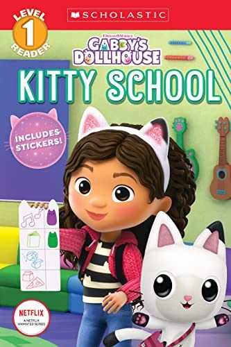 Kitty School (Gabby's Dollhouse: - Paperback, by Reyes Ms. Gabrielle - Very Good