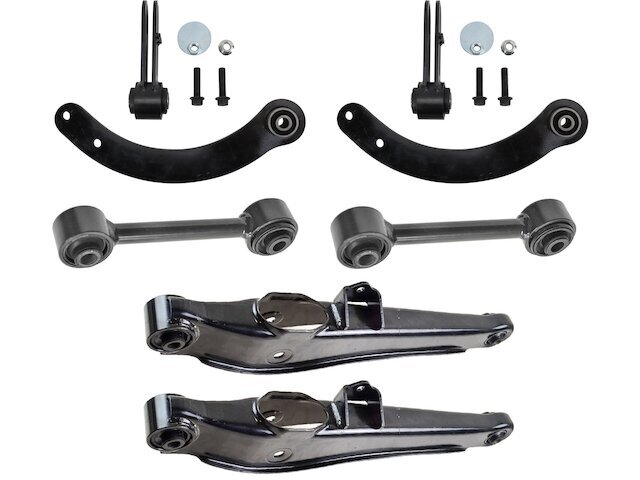 TRQ Rear Control Arm & Lateral Arm Kit for 2007-2017 Jeep Patriot 41NMNX