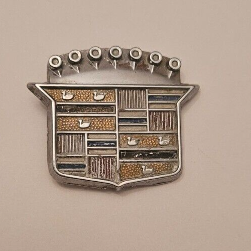 1971-1976 Cadillac Trunk Keyhole Cover Emblem - P/N - 9724504 - With Pin