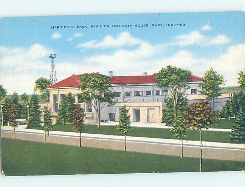 Linen BUILDING SCENE Gary Indiana IN m/09 AE8579