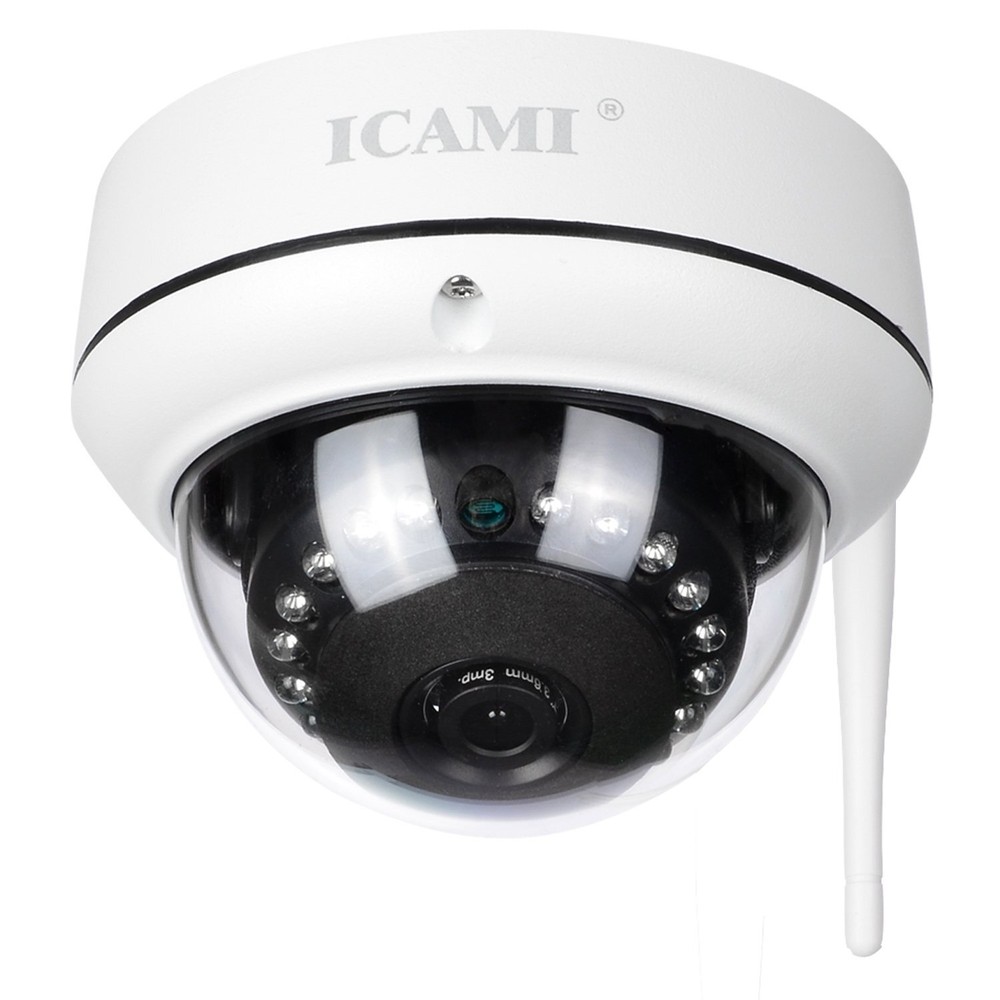 HD Security Camera WiFi Dome IP Camera Wireless Home Surveuillance System Audio